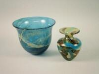 Two items of Mdina glass