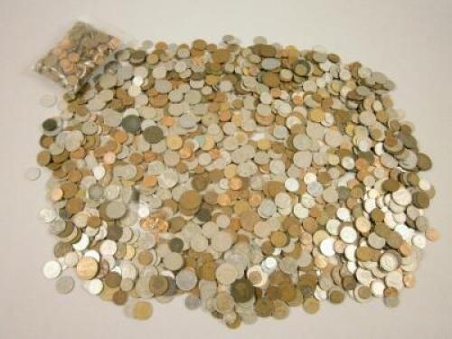 A large quantity of British and Continental coins