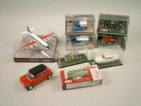 A quantity of modern Corgi die-cast vehicles