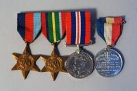 A WWII medal group