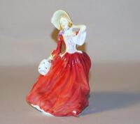 A Royal Doulton figure of 'Autumn Breezes'