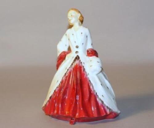 A Royal Doulton figure of 'The Ermine Coat'