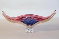 A Murano style glass bowl