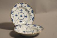 A pair of 19th century Royal Copenhagen side dishes