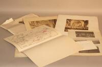 A selection of Ecclesiastical and Victorian prints.