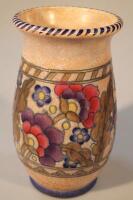 A Crown Ducal Charlotte Rhead decorated baluster vase