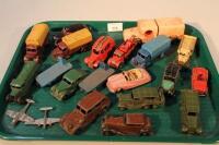 Dinky die-cast play worn toys