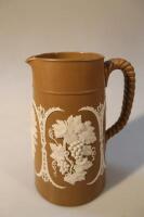 A Victorian stoneware jug