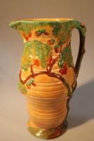 A large Carltonware relief moulded jug