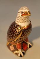 A Royal Crown Derby Imari style model of an eagle