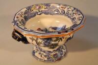 A Mason's transfer printed fruit bowl (AF)