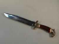 A hunting knife