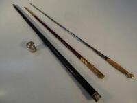 A Masonic sword stick