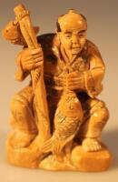 A Mammoth ivory carving