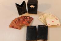 An early 20thC pack of playing cards