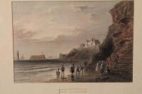 A framed 19thC print of New Brighton