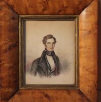 Anonymous (19thC School). Portrait of a gentleman