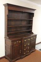 A late 18th/early 19thC breakfront dresser