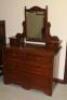 A late Victorian dressing table