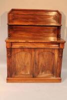 A 19thC rosewood veneered chiffonier