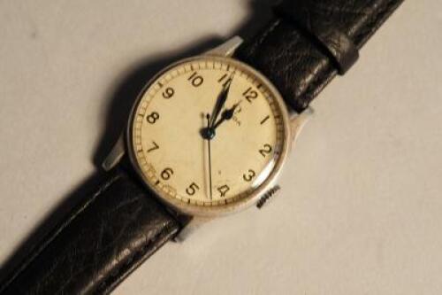 A gentlemans Omega Royal Air Force WWII Pilots/Navigators watch