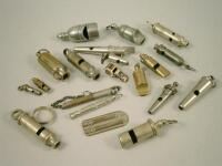 A quantity of unusual whistles