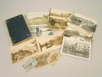 A quantity of postcards