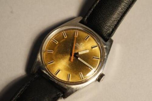 A gentlemans Omega wrist watch