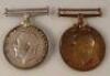 A collection of WW1 medals issued to three brothers of the Moor family from Wisbech - 4