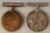 A collection of WW1 medals issued to three brothers of the Moor family from Wisbech - 5