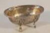 A 19thC Italian oval silver salt