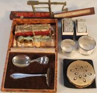 A set of Guinea Scales and sovereign scales etc