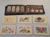 A collection of cigarette cards