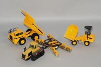 Three Joal diecast excavation models