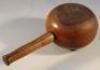 A 19thC Lignum Vitae mason's mallet