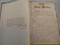 An 18thC journal - a private miscellany by Terra-Filius