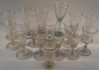 Various 19thC and later Ale glasses and other glasses.