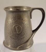 A Liberty Tudric Pewter tankard