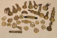 A collection of 19thC and later horse brasses