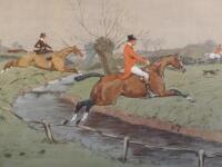 After Charles Johnson Payne 'Snaffles' (1884-1967). ''The Whissendine Brook runs deep and wide' colo