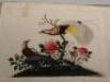 19thC Chinese School. Twelve Chinese pith paper paintings of exotic birds - 3