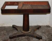 A late 18thC card table