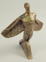 A bronze Art Deco style figure