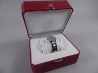 A ladies stainless steel wrist watch