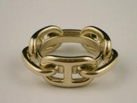 A Hermes Regate scarf ring