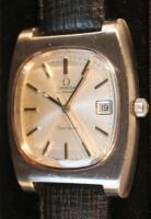 A 1970s gentleman's Omega automatic stainless steel wristwatch