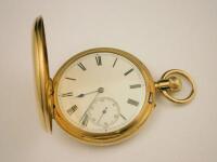 An 18ct gold pocket watch