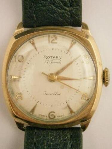 A Rotary gentleman's 9ct gold wristwatch