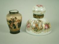 Two items of German porcelain