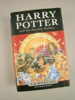 A copy of Harry Potter and The Deathly Hallows